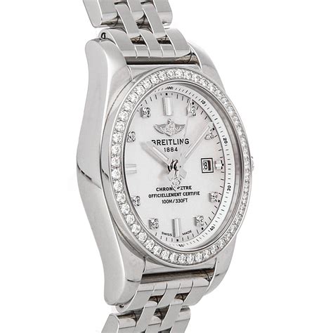 Breitling Galactic 29 Sleek Quartz Diamond Ladies Watch